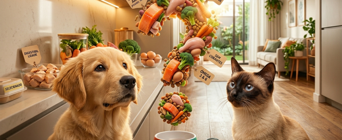 Como escolher a melhor ração para o seu PET?